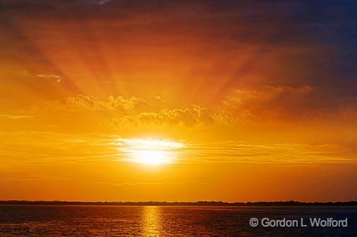 Powderhorn Lake Sunrise_27129.jpg - Photographed on the Texas Gulf Coast near Port Lavaca, Texas, USA.